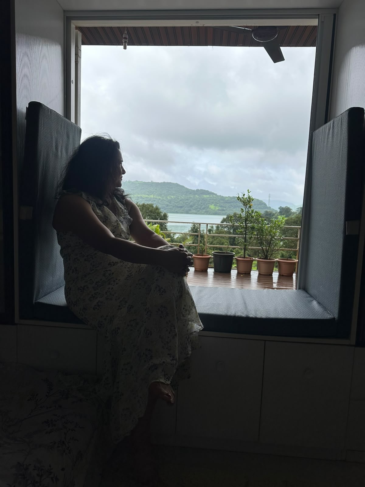 View of Mulshi dam from Sukoon Villa