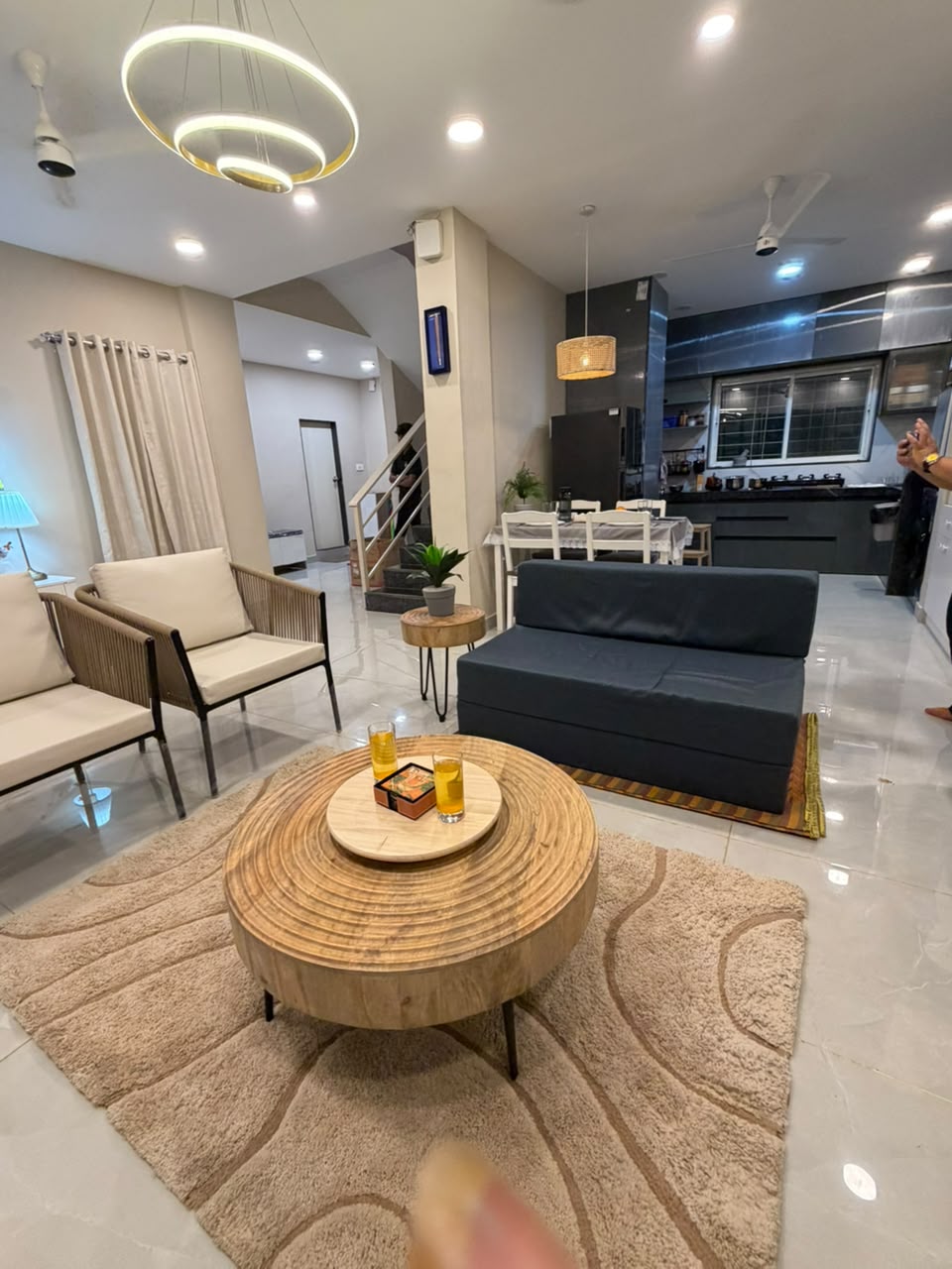 Living and dining